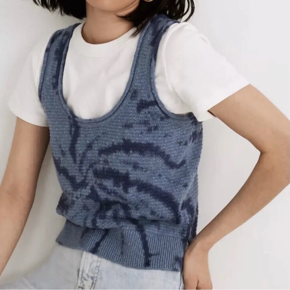 Madewell Knit Fairview Tie Dye Sweater Tank